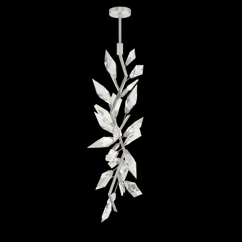 Fine Art Handcrafted Lighting - 901640-1ST - Four Light Pendant - Foret - Silver