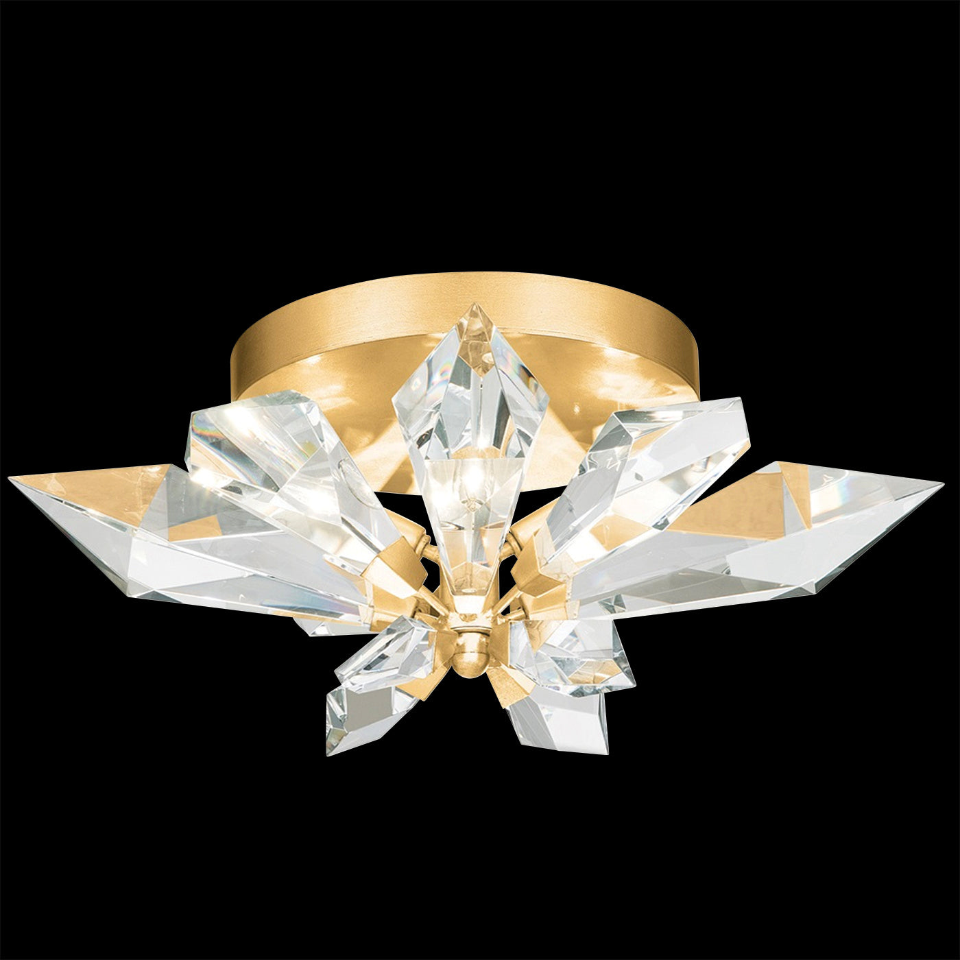 Fine Art - 901840-2ST - Four Light Flush Mount - Foret - Gold