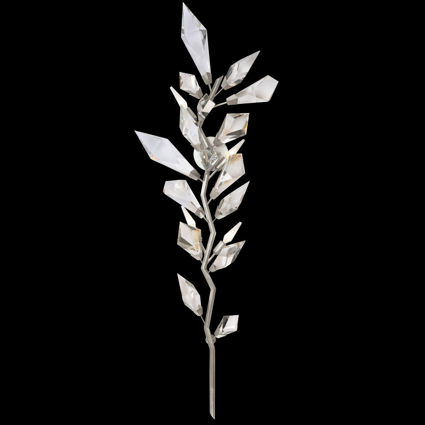 Fine Art - 902050-1ST - Four Light Wall Sconce - Foret - Silver