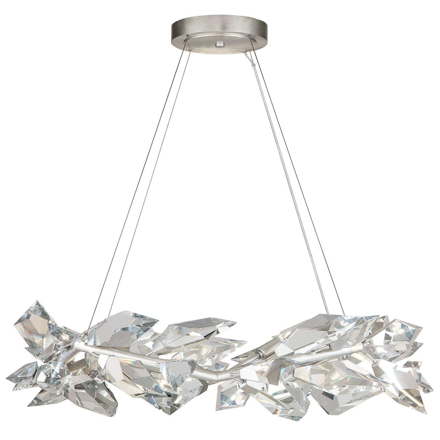 Fine Art - 902640-1ST - Eight Light Pendant - Foret - Silver