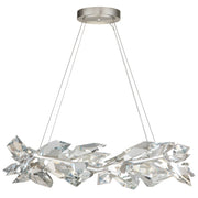 Fine Art - 902640-1ST - Eight Light Pendant - Foret - Silver