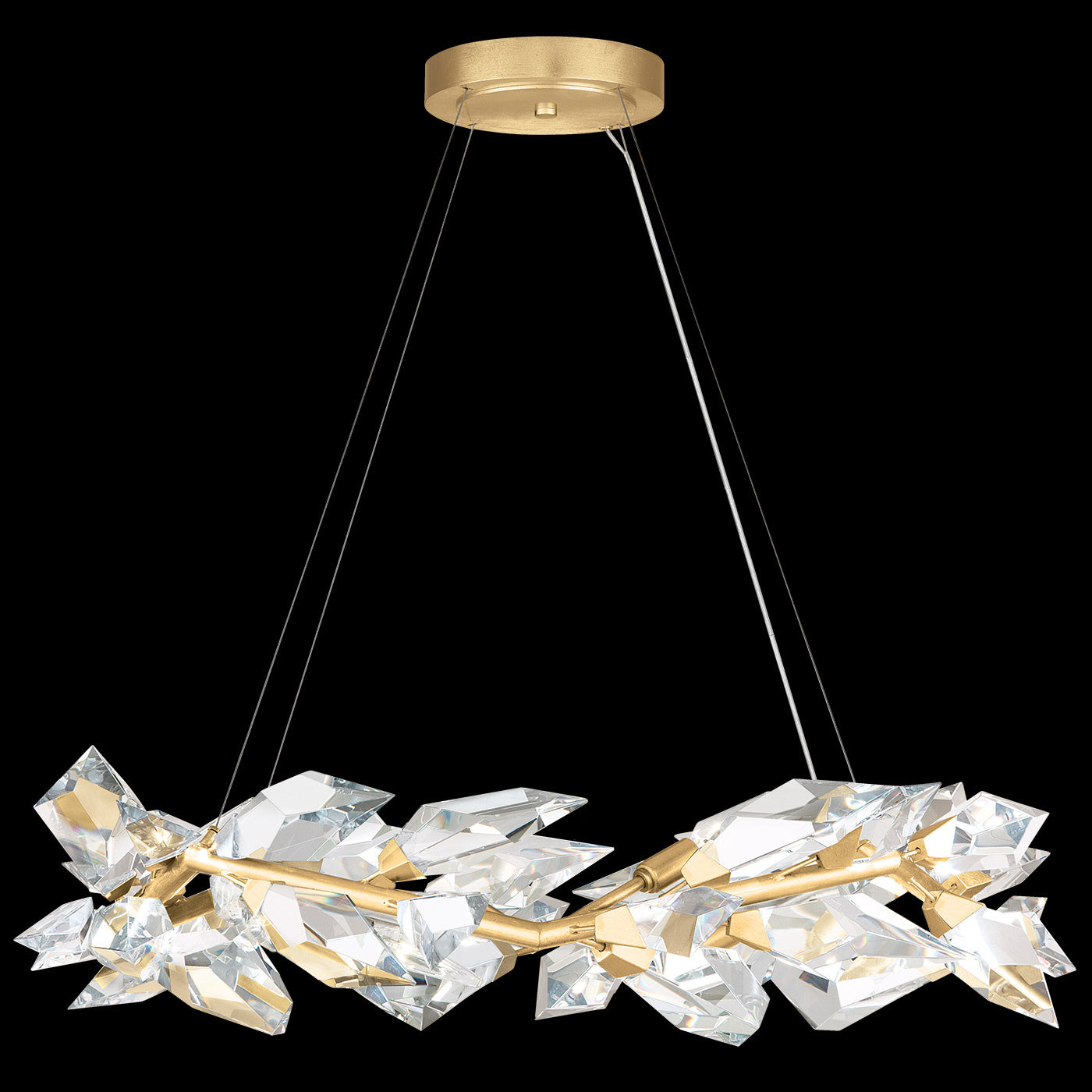 Fine Art - 902640-2ST - Eight Light Pendant - Foret - Gold