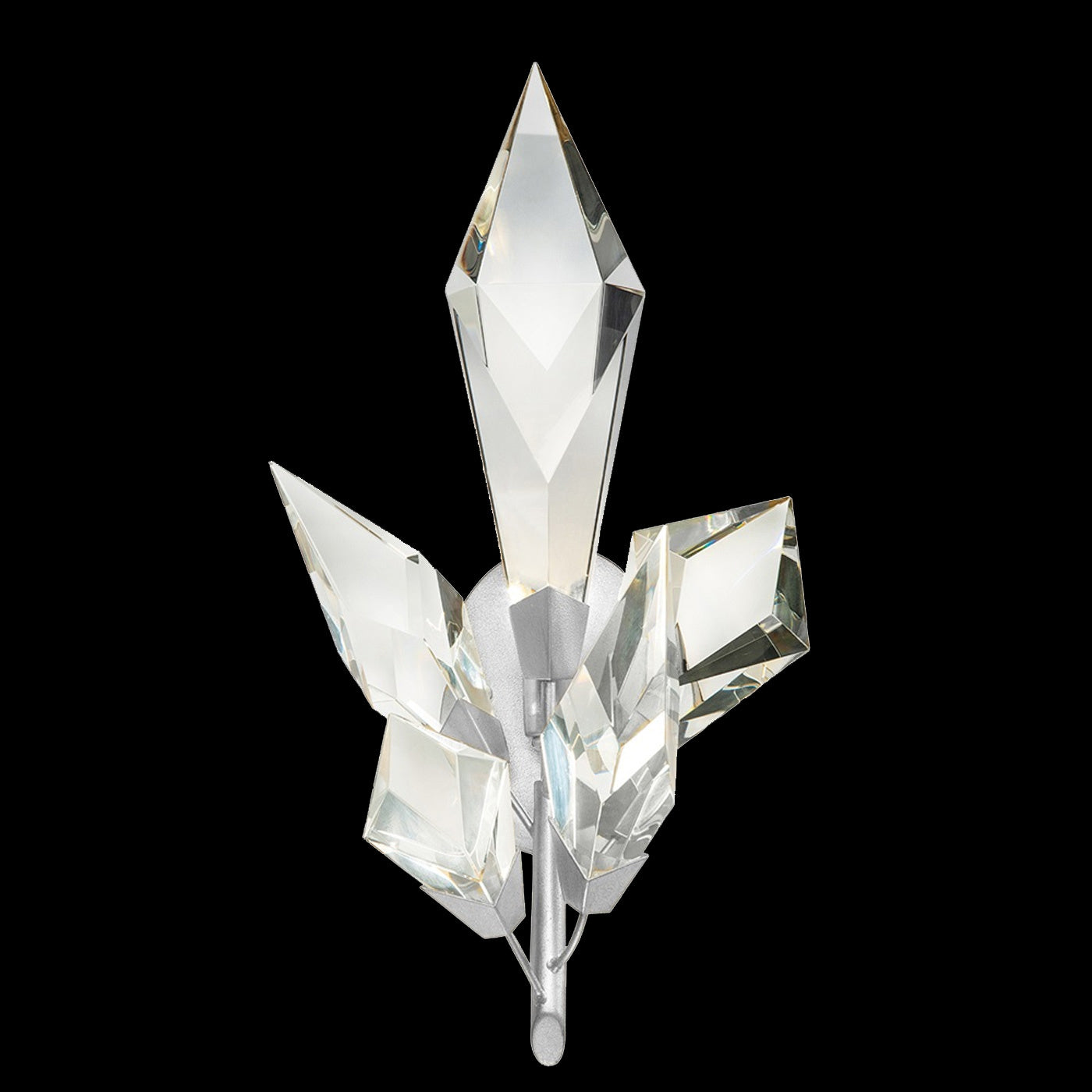 Fine Art Handcrafted Lighting - 907250-1ST - One Light Wall Sconce - Foret - Silver