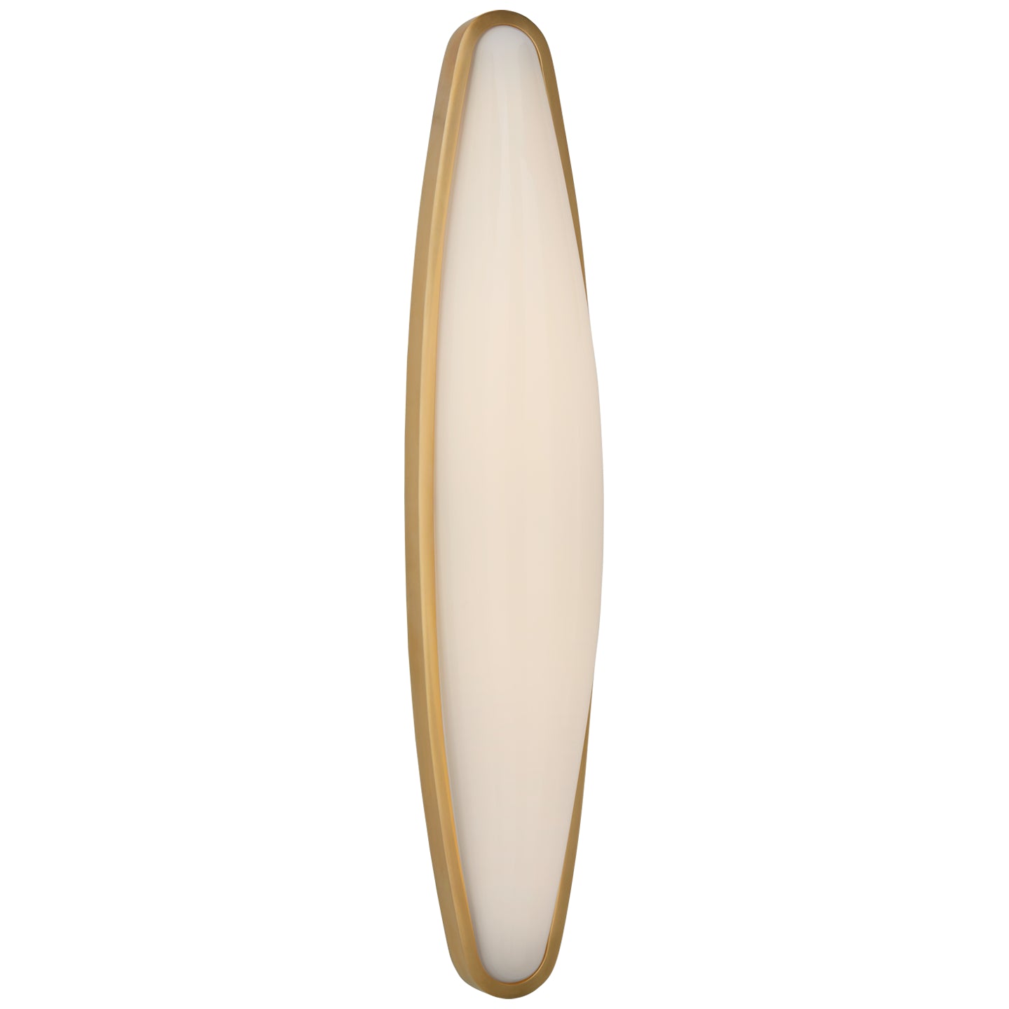 Visual Comfort Signature - ARN 2401HAB-WG - LED Bath Sconce - Ezra - Hand-Rubbed Antique Brass