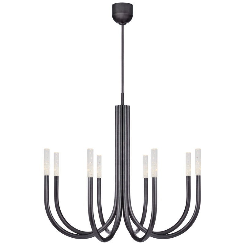 Visual Comfort Signature - KW 5581BZ-SG - LED Chandelier - Rousseau - Bronze