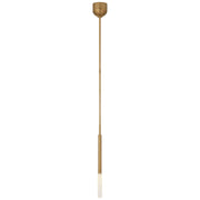 Visual Comfort Signature - KW 5586AB-EC - LED Pendant - Rousseau - Antique-Burnished Brass