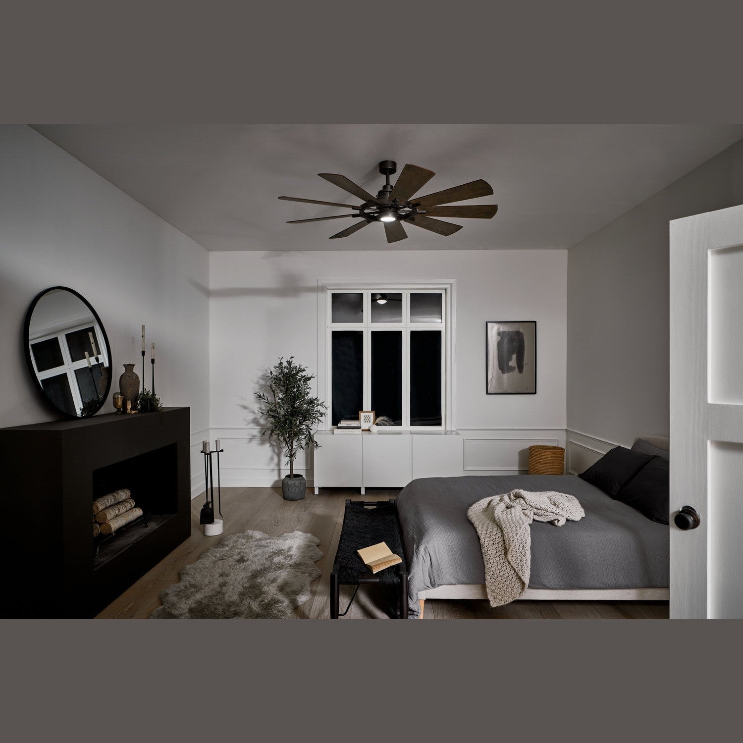 Kichler - 300265AVI - 65"Ceiling Fan - Gentry - Anvil Iron