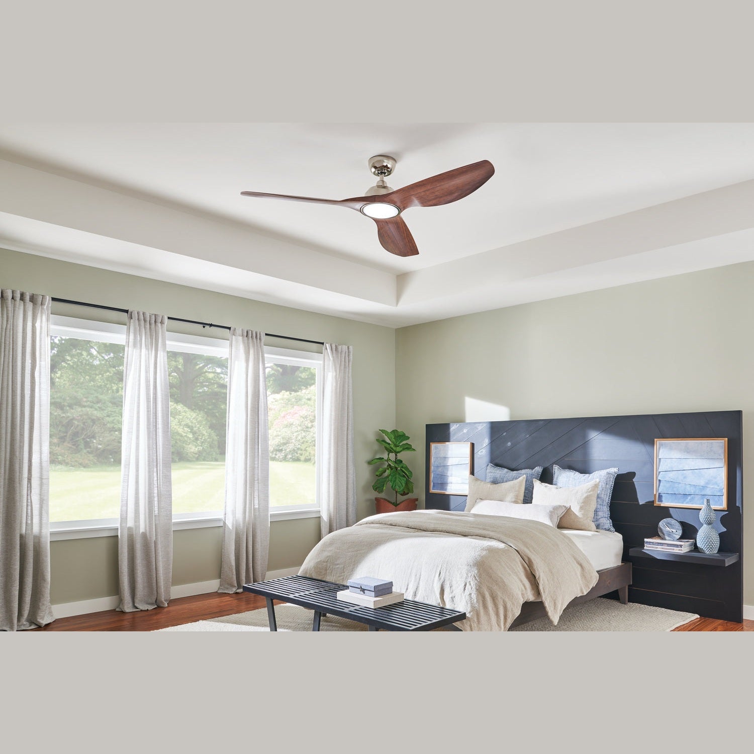 Kichler - 300365PN - 65"Ceiling Fan - Imari - Polished Nickel