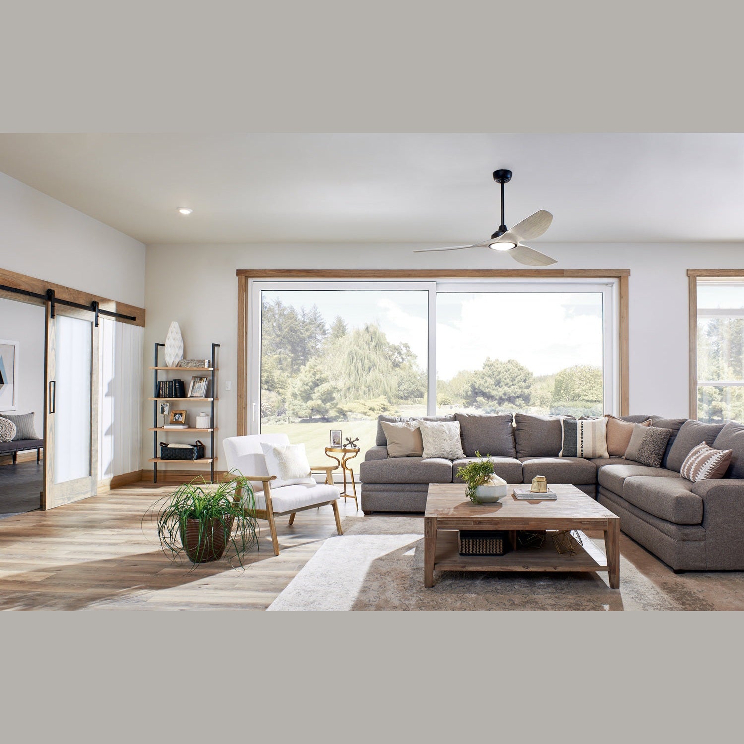 Kichler - 300365SBK - 65"Ceiling Fan - Imari - Satin Black