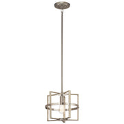 Kichler - 44291WWW - One Light Pendant - Peyton - White Washed Wood
