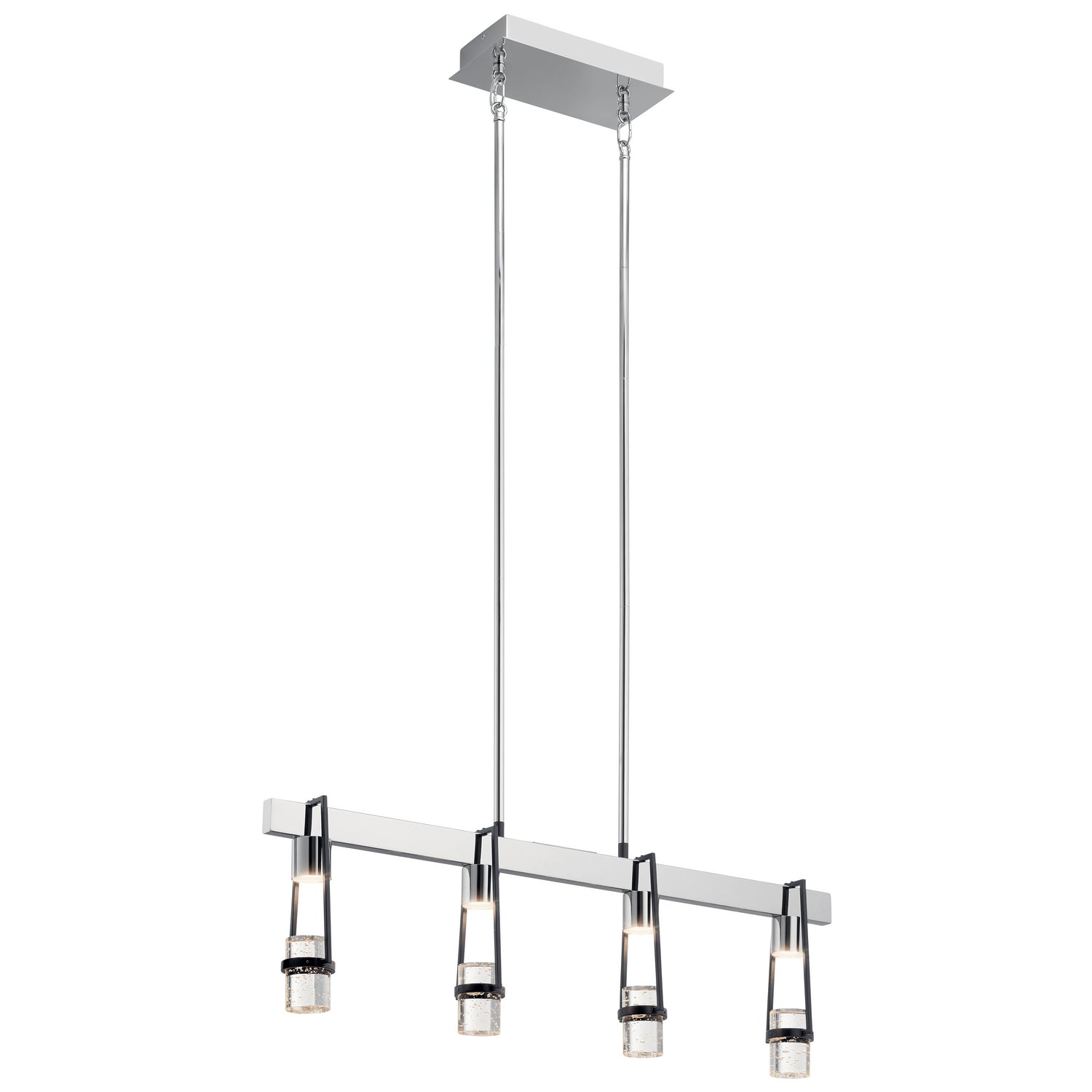 Kichler - 84127 - LED Linear Chandelier - Ayse - Matte Black