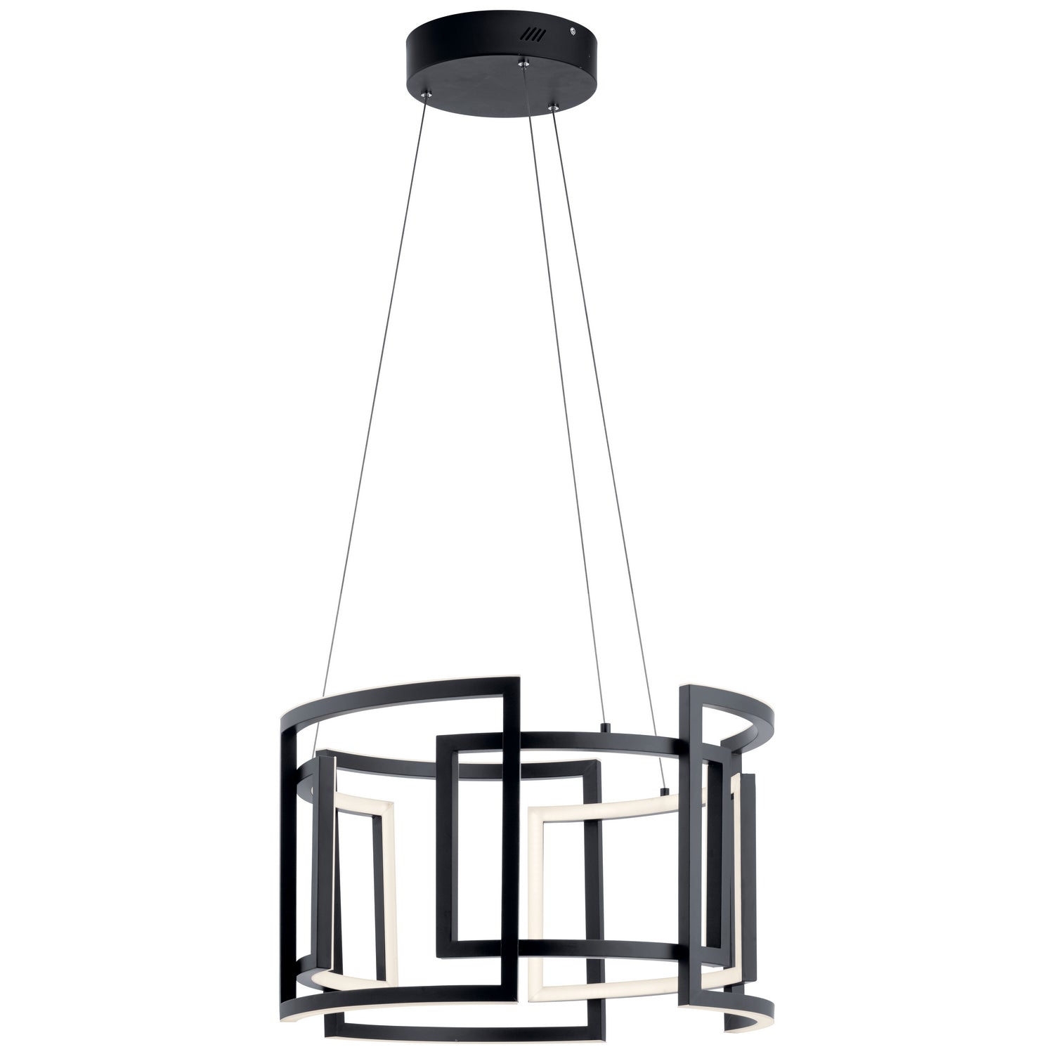 Kichler - 84133 - LED Chandelier - Melko - Black