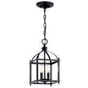 Kichler - 42565BK - Two Light Pendant - Larkin - Black