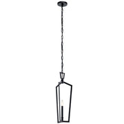 Kichler - 43497BK - One Light Pendant - Abbotswell - Black