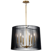 Kichler - 44167BK - Six Light Chandelier - Linara - Black