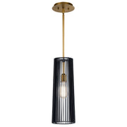 Kichler - 44169BK - One Light Pendant - Linara - Black