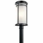 Kichler - 49690BK - One Light Outdoor Post Mount - Toman - Black