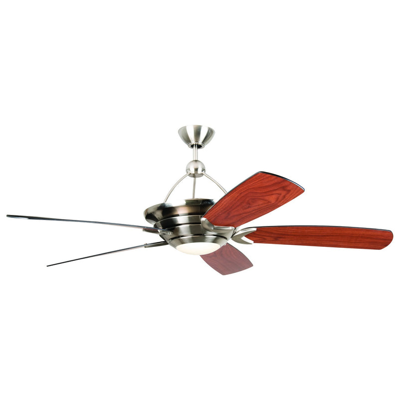 Craftmade - VS60BNK5-LED - 60"Ceiling Fan - Vesta - Brushed Polished Nickel