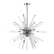 Z-Lite - 4003-10CH - Ten Light Chandelier - Burst - Chrome