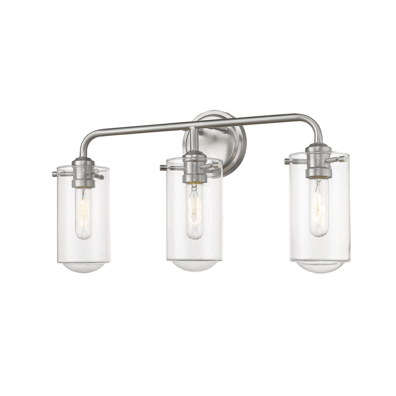Z-Lite - 471-3V-BN - Three Light Vanity - Delaney - Brushed Nickel