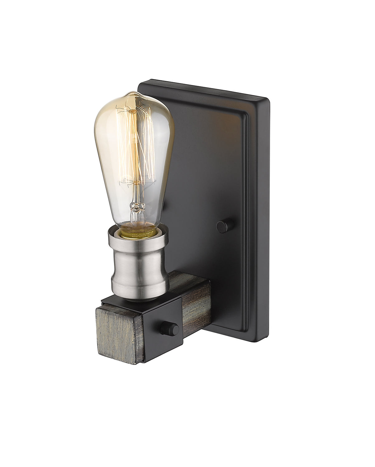 Z-Lite - 472-1S-ABB - One Light Wall Sconce - Kirkland - Ashen Barnboard