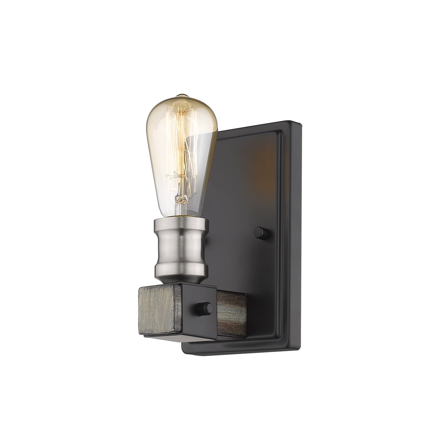Z-Lite - 472-1S-ABB - One Light Wall Sconce - Kirkland - Ashen Barnboard