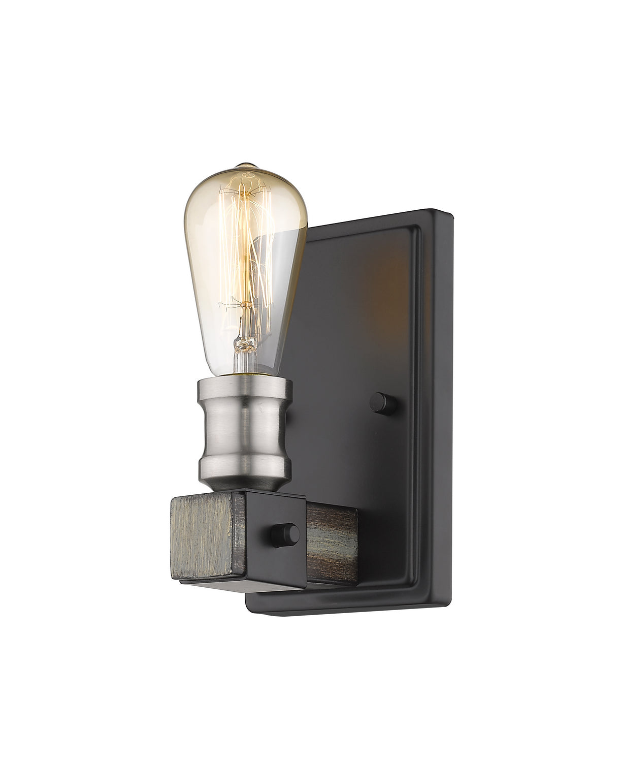 Z-Lite - 472-1S-ABB - One Light Wall Sconce - Kirkland - Ashen Barnboard