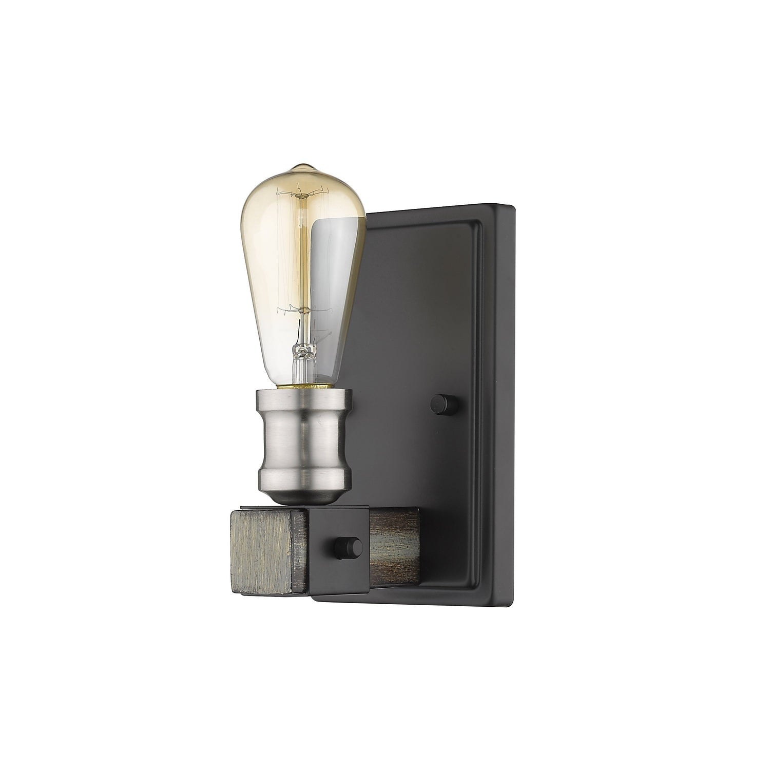 Z-Lite - 472-1S-ABB - One Light Wall Sconce - Kirkland - Ashen Barnboard
