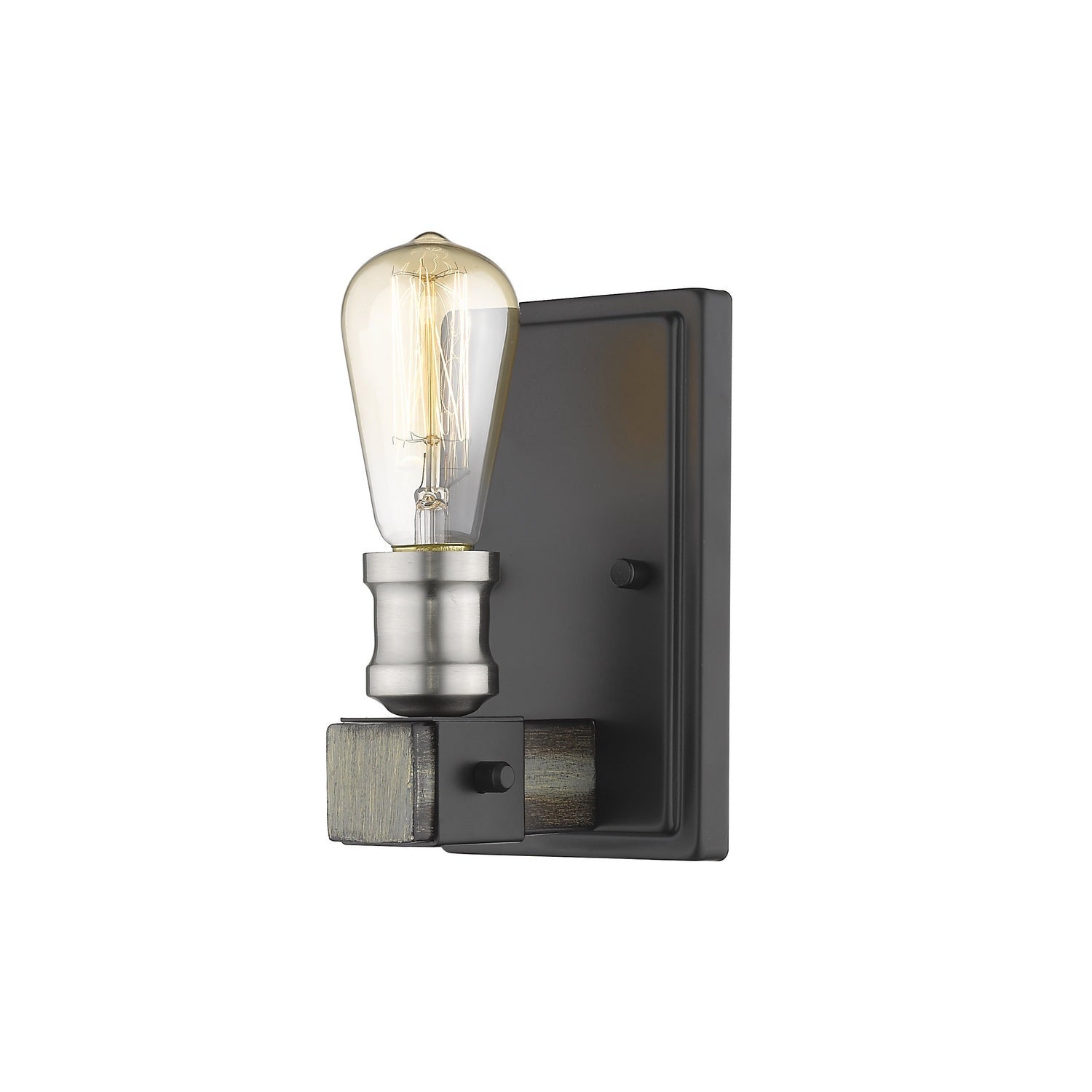 Z-Lite - 472-1S-ABB - One Light Wall Sconce - Kirkland - Ashen Barnboard