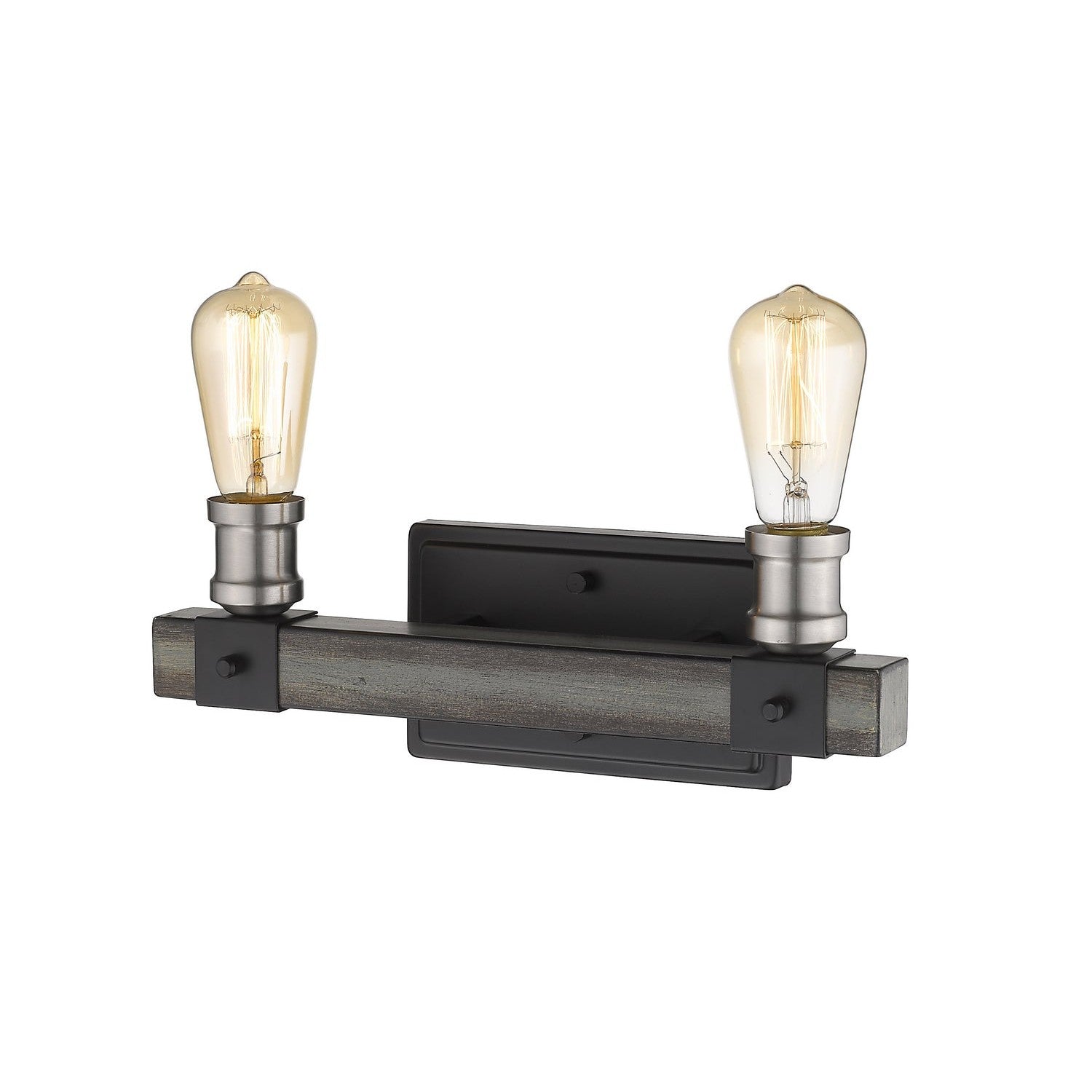 Z-Lite - 472-2V-ABB - Two Light Vanity - Kirkland - Ashen Barnboard
