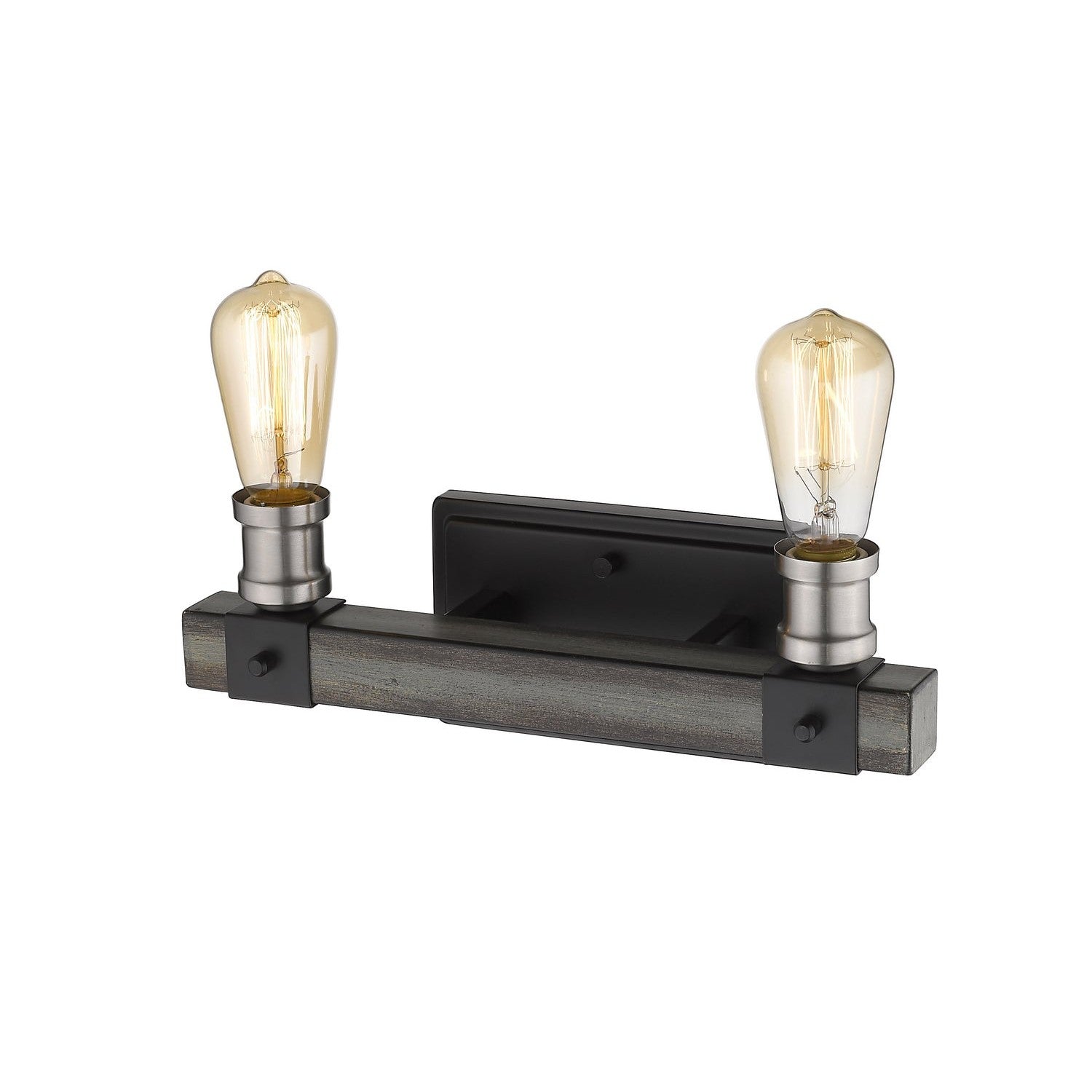 Z-Lite - 472-2V-ABB - Two Light Vanity - Kirkland - Ashen Barnboard