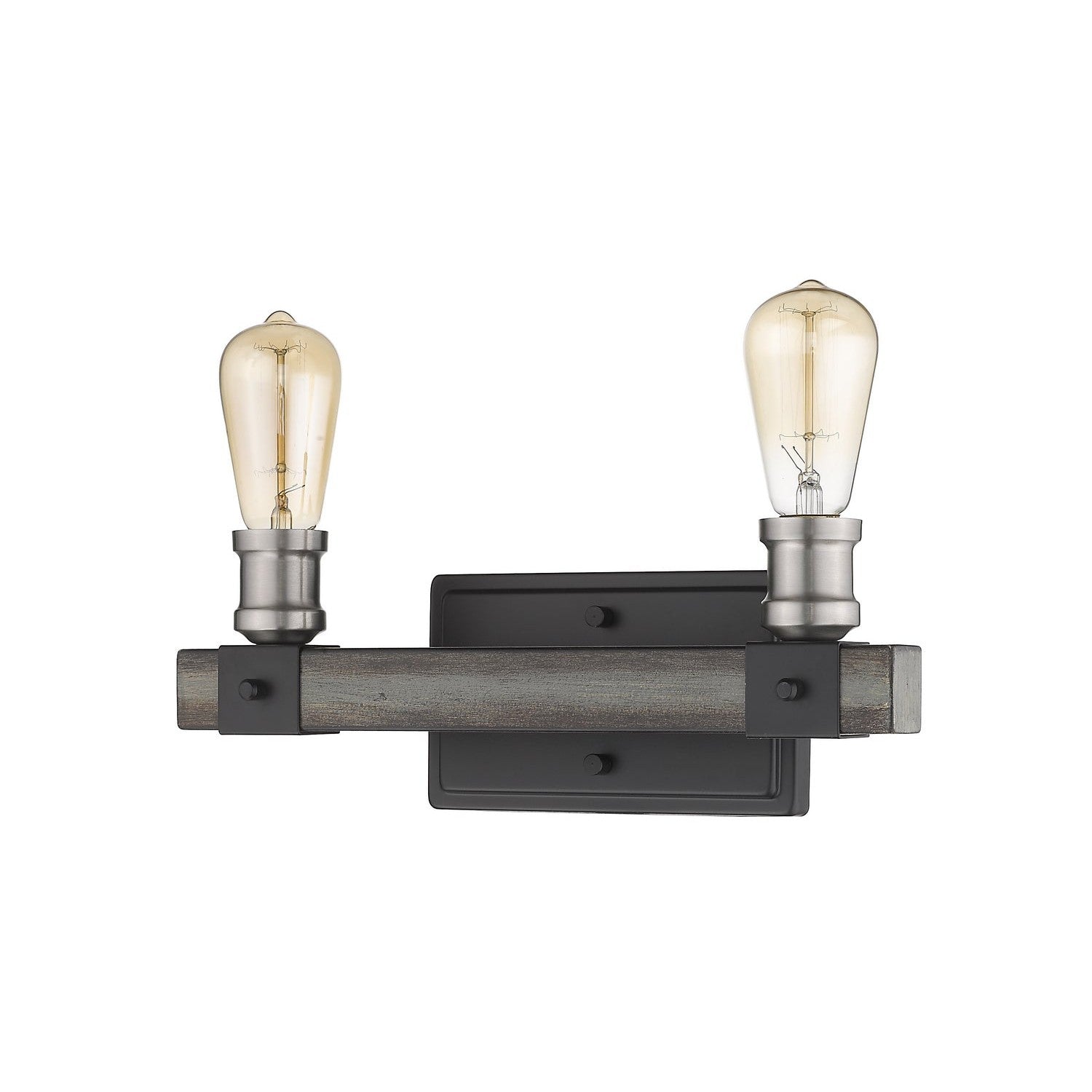 Z-Lite - 472-2V-ABB - Two Light Vanity - Kirkland - Ashen Barnboard
