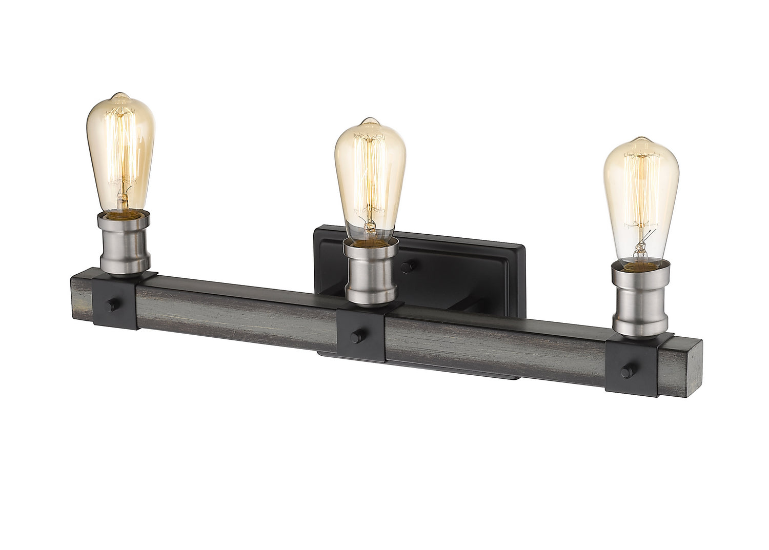 Z-Lite - 472-3V-ABB - Three Light Vanity - Kirkland - Ashen Barnboard