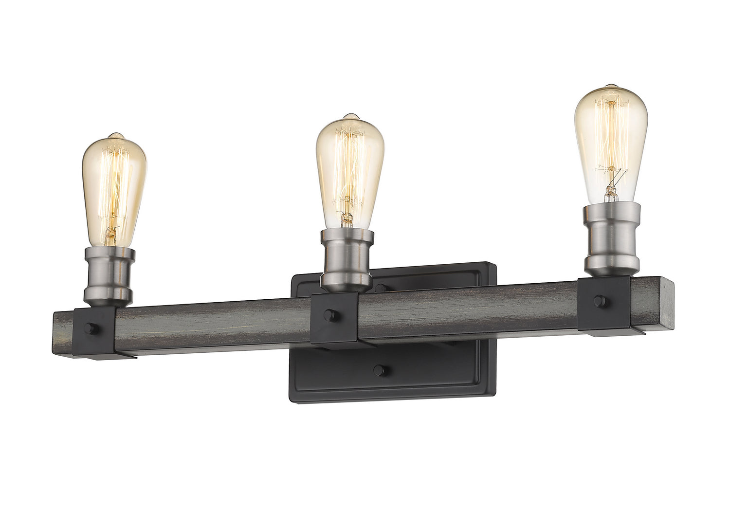 Z-Lite - 472-3V-ABB - Three Light Vanity - Kirkland - Ashen Barnboard