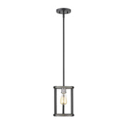 Z-Lite - 472MPR-ABB - One Light Pendant - Kirkland - Ashen Barnboard