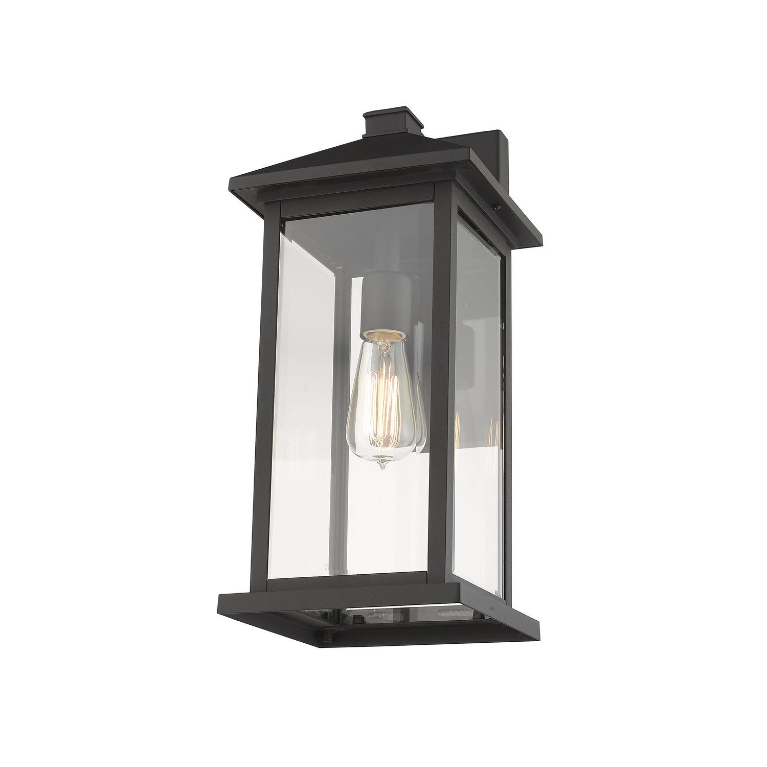 Z-Lite - 531MXL-BK - One Light Outdoor Wall Light - Portland - Black