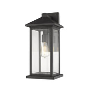 Z-Lite - 531MXL-BK - One Light Outdoor Wall Light - Portland - Black
