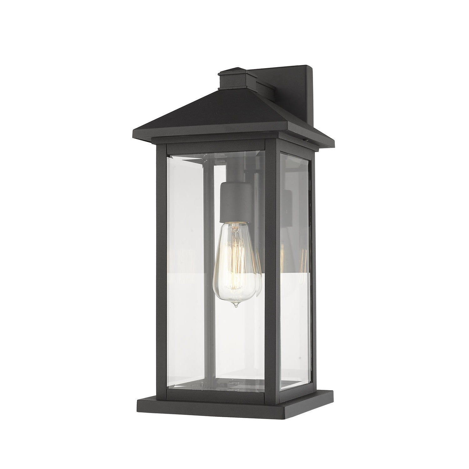 Z-Lite - 531MXL-BK - One Light Outdoor Wall Light - Portland - Black
