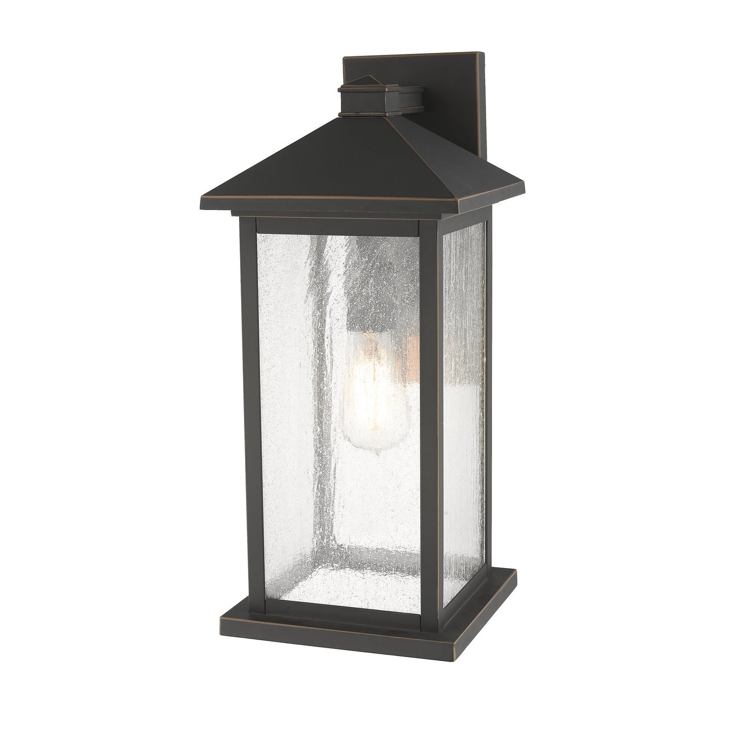 Z-Lite - 531MXL-ORB - One Light Outdoor Wall Light - Portland - Oil Rubbed Bronze