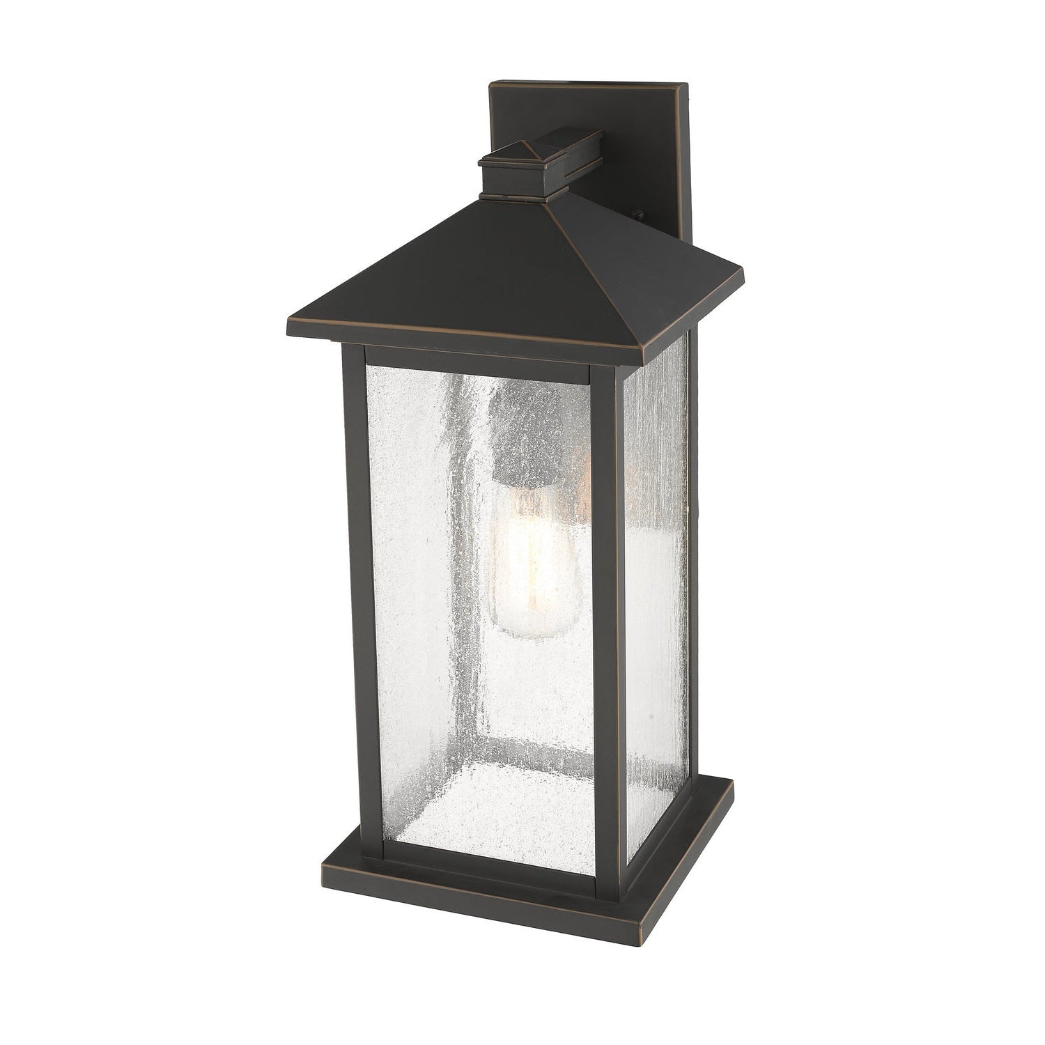 Z-Lite - 531MXL-ORB - One Light Outdoor Wall Light - Portland - Oil Rubbed Bronze