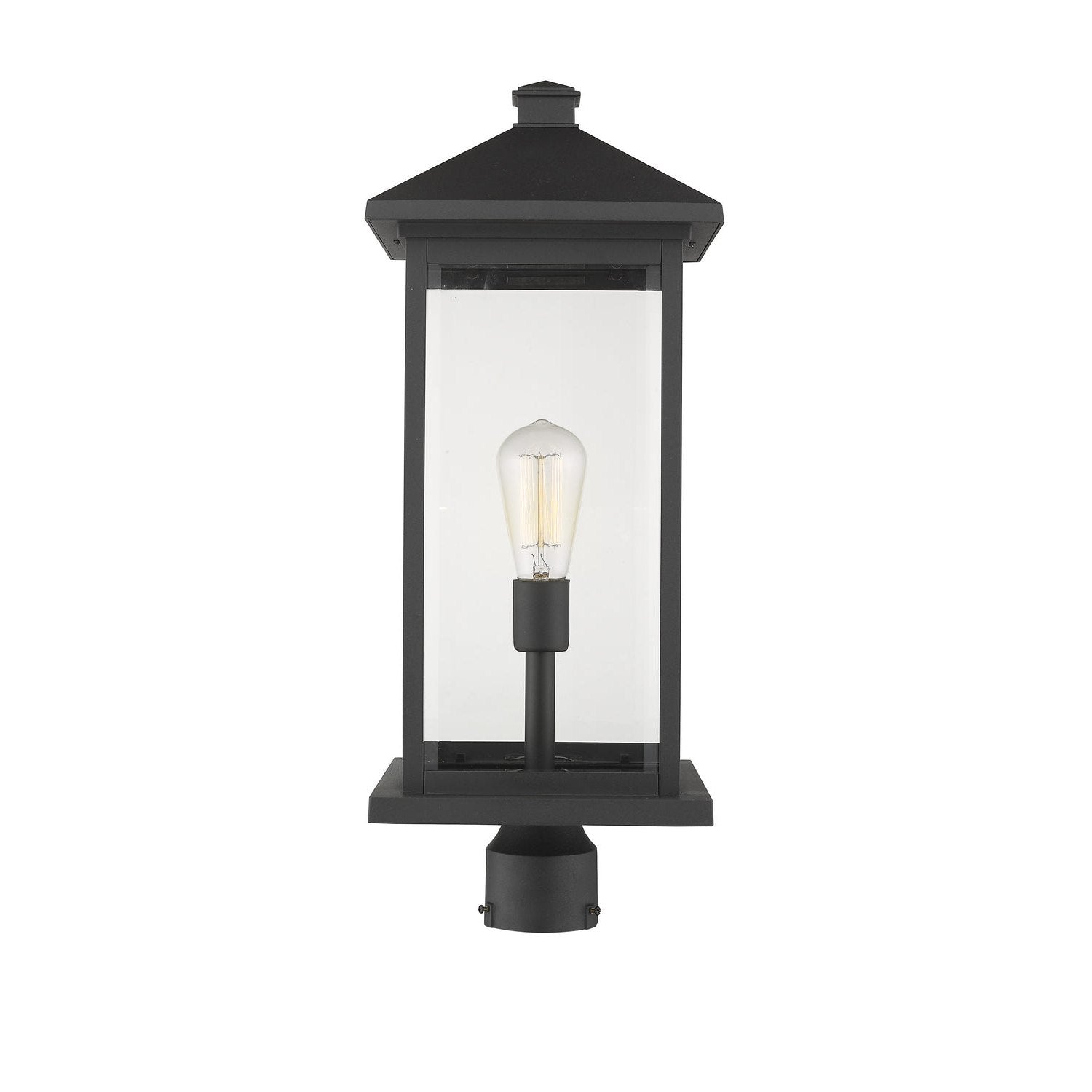 Portland One Light Outdoor Post Mount Fixture – Gross Lighting & Home