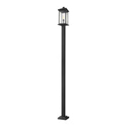 Z-Lite - 531PHBXLS-536P-BK - One Light Outdoor Post Mounted Fixture - Portland - Black