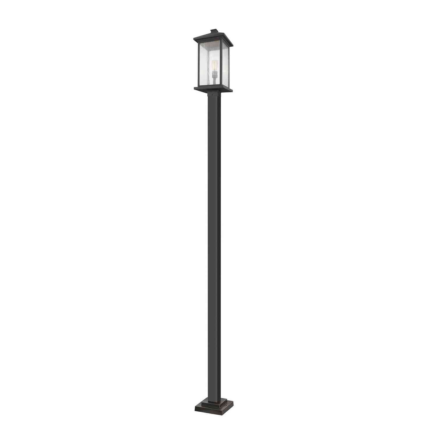 Z-Lite - 531PHBXLS-536P-ORB - One Light Outdoor Post Mounted Fixture - Portland - Oil Rubbed Bronze