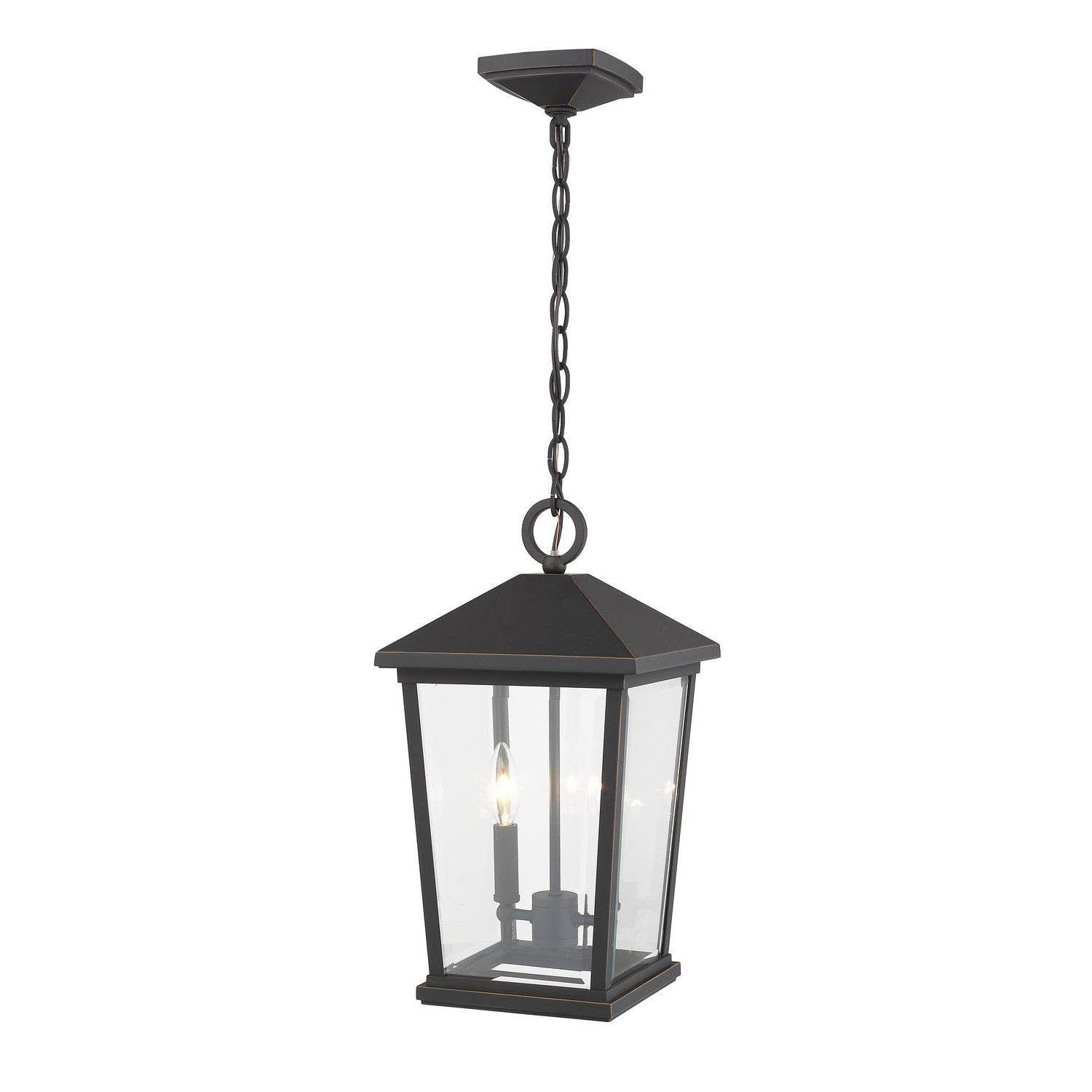 Z-Lite - 568CHB-ORB - Two Light Outdoor Chain Mount Ceiling Fixture - Beacon - Oil Rubbed Bronze
