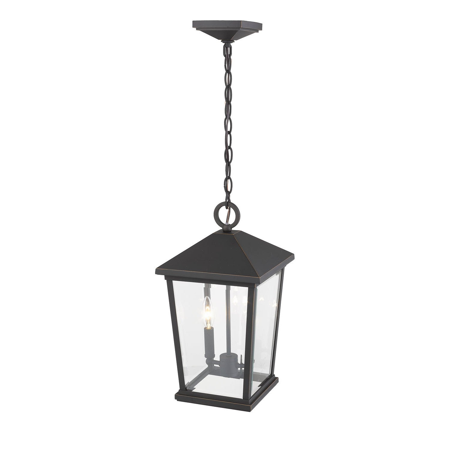 Z-Lite - 568CHB-ORB - Two Light Outdoor Chain Mount Ceiling Fixture - Beacon - Oil Rubbed Bronze