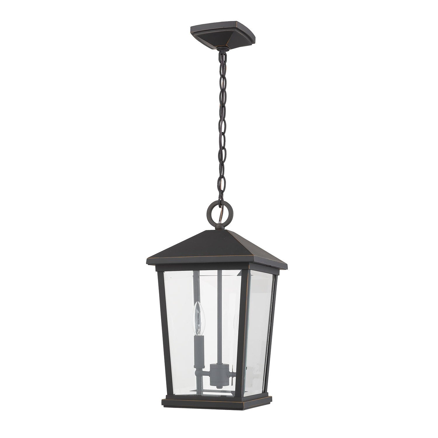 Z-Lite - 568CHB-ORB - Two Light Outdoor Chain Mount Ceiling Fixture - Beacon - Oil Rubbed Bronze