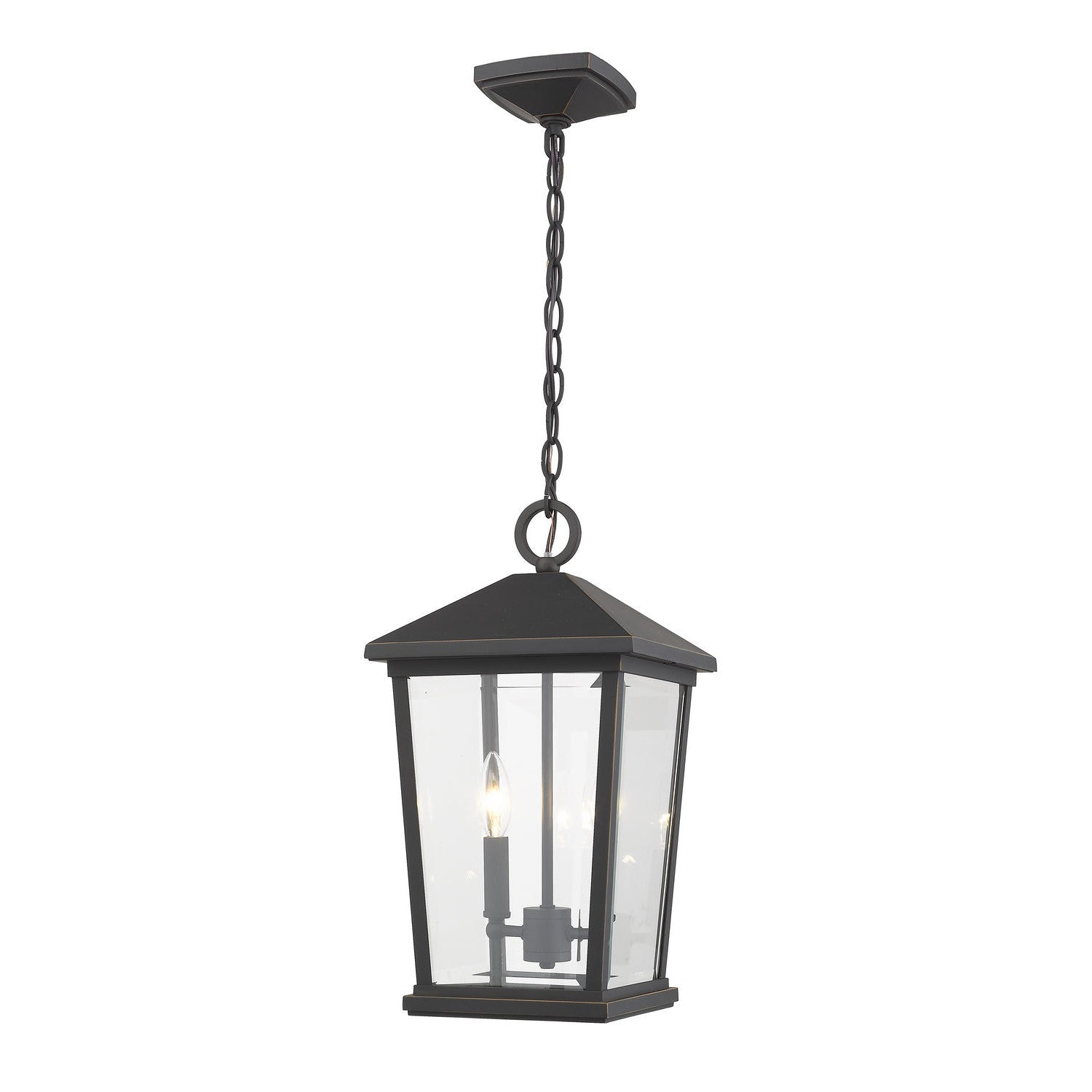 Z-Lite - 568CHB-ORB - Two Light Outdoor Chain Mount Ceiling Fixture - Beacon - Oil Rubbed Bronze