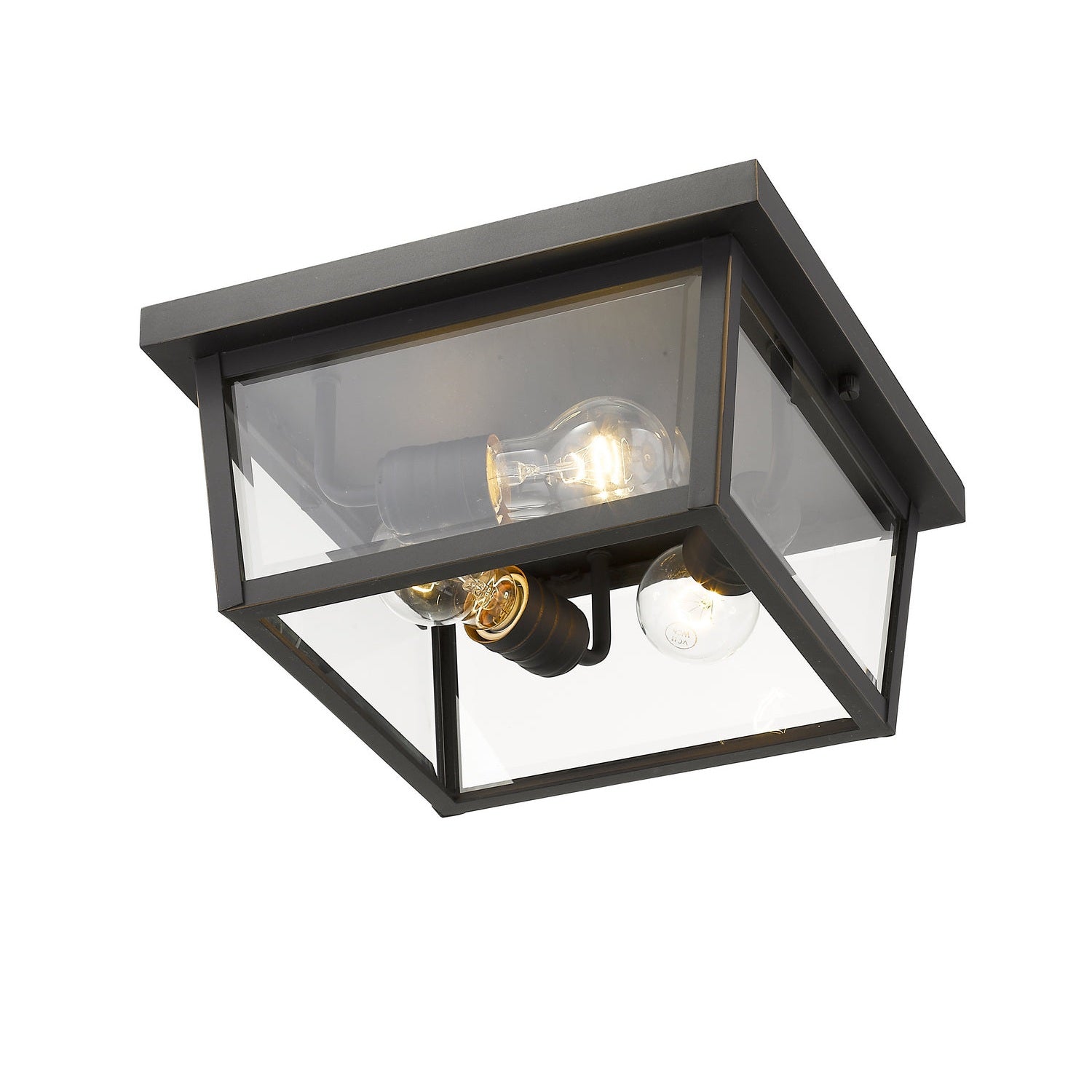 Z-Lite - 568F-ORB - Three Light Outdoor Flush Mount - Beacon - Oil Rubbed Bronze