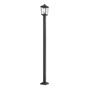Z-Lite - 568PHBS-536P-BK - Two Light Outdoor Post Mounted Fixture - Beacon - Black
