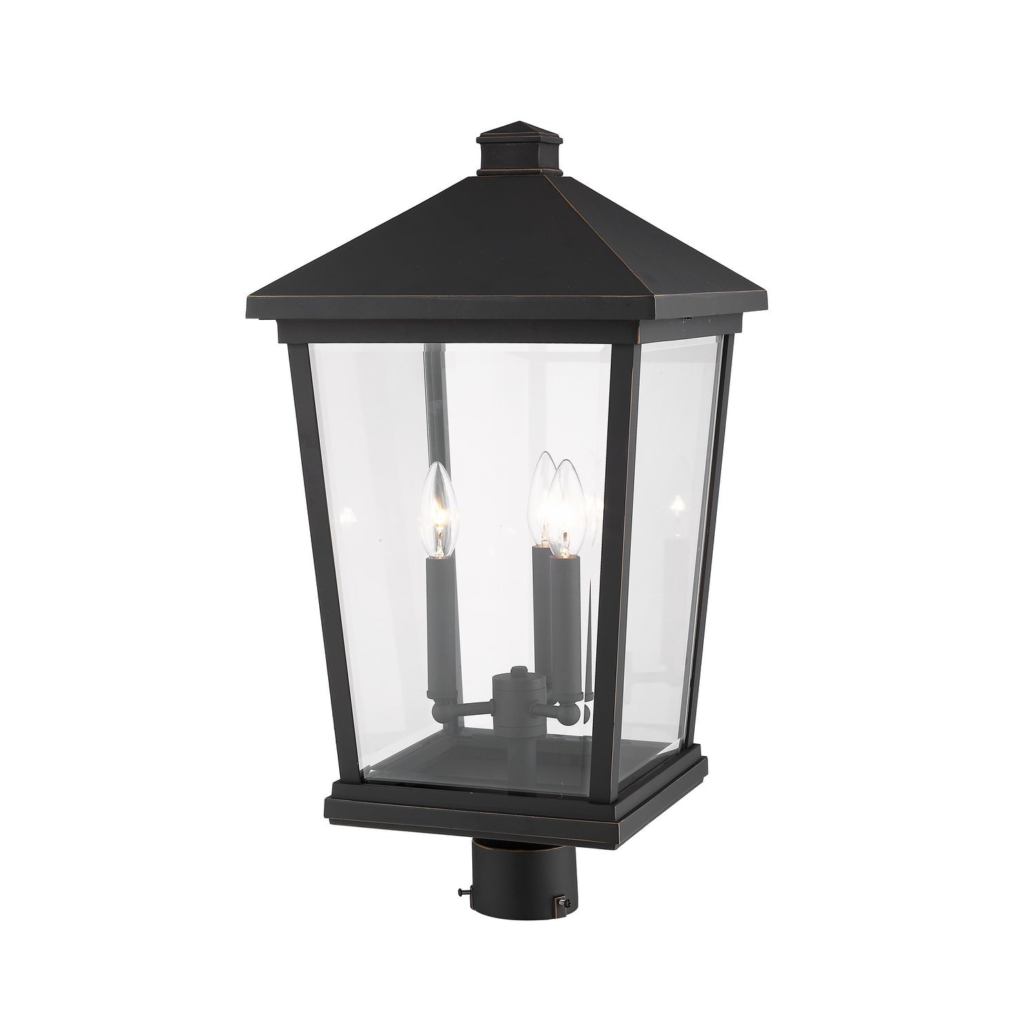 Z-Lite - 568PHXLR-ORB - Three Light Outdoor Post Mount Fixture - Beacon - Oil Rubbed Bronze
